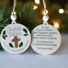 Church Sisters Ornament, Proverbs 17:17, Christian Friendship Gift